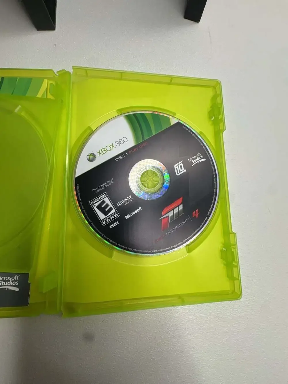 Forza Motorsport 4 Xbox 360 Video Game with Case and Manual
